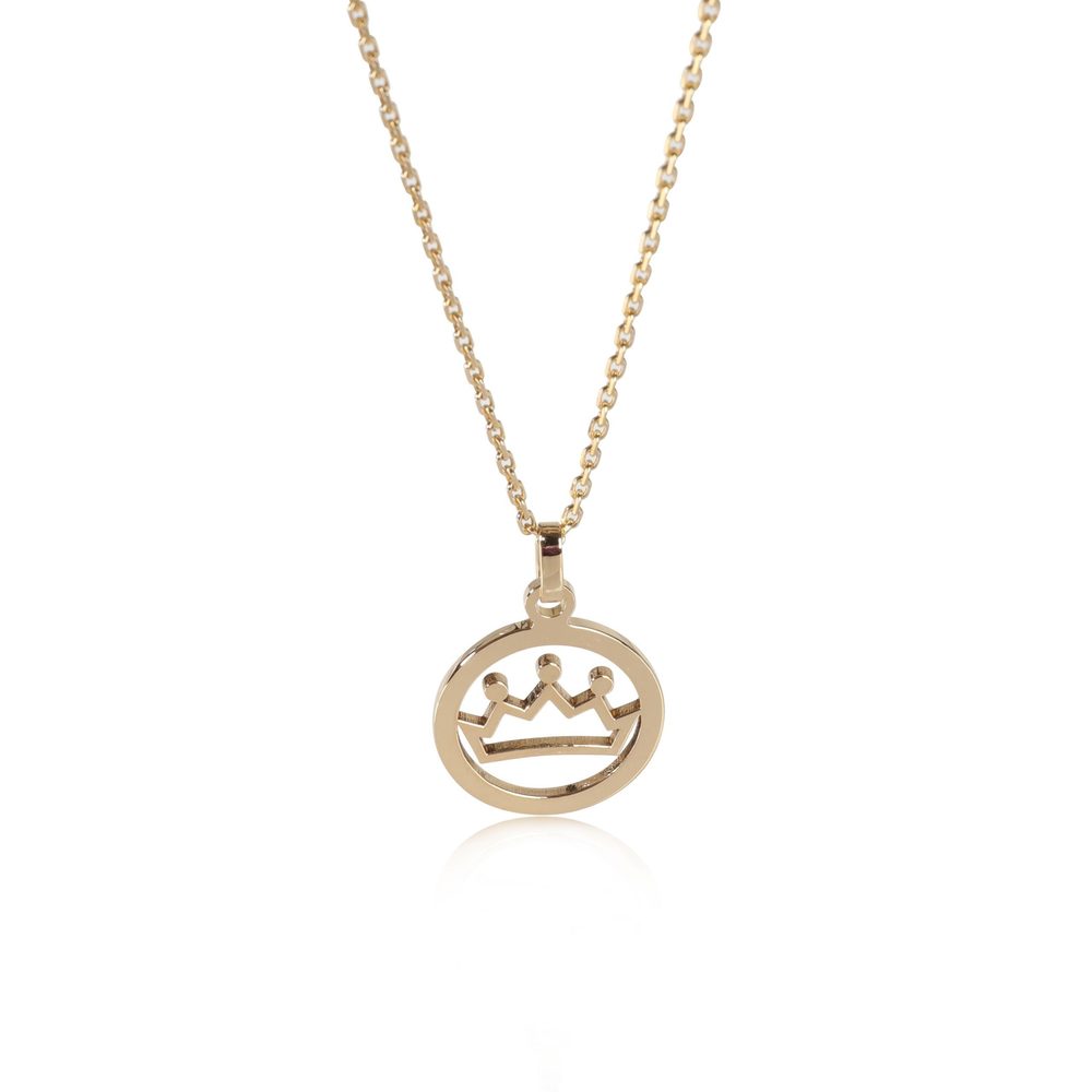 Chaumet Tiara Pendant in 18K Yellow Gold
